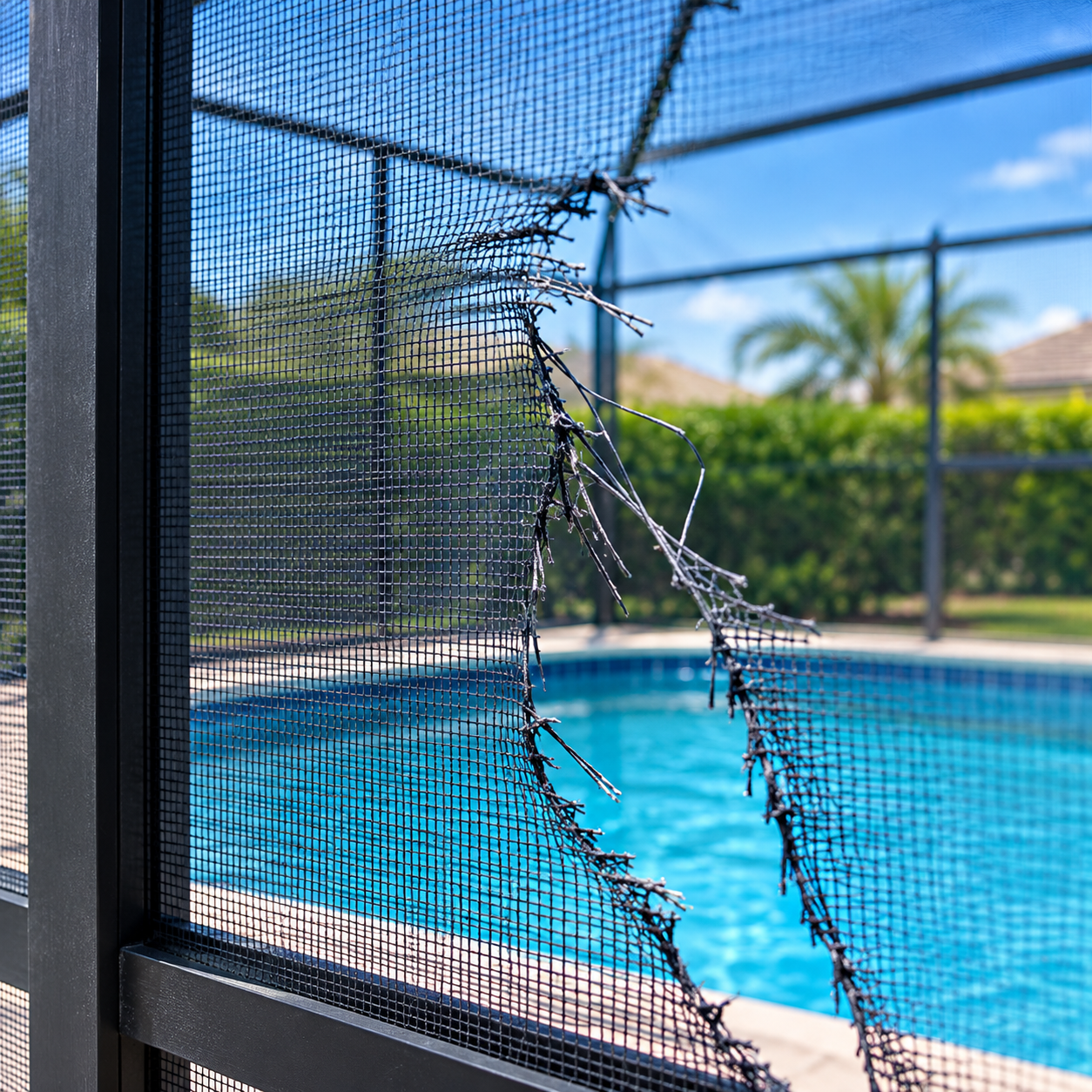 Window and patio screen repair services in Sarasota Florida