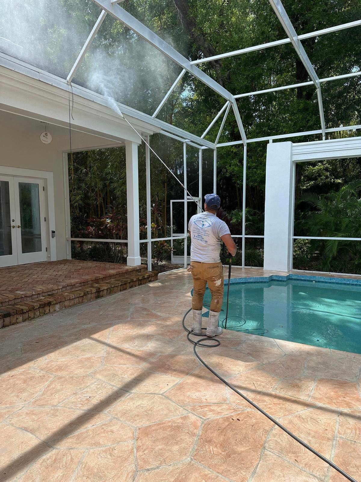 Professional power washing service in Sarasota Florida