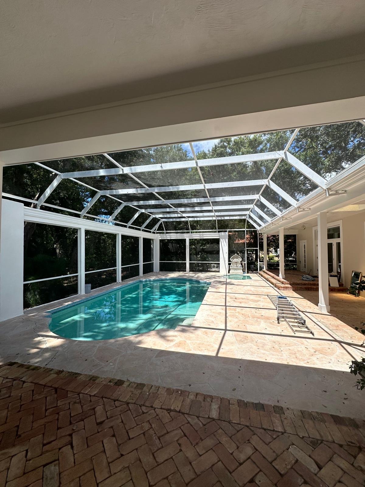 Professional screen repair services in Sarasota Florida by Alejo Painting INC